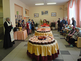 Освящение куличей